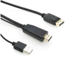 MicroConnect Cablu convertor activ HDMI-DP 4K 3m (HDMI-DP-CON3)