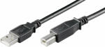 MicroConnect Cablu imprimanta USB 2.0 A-B 1.8m, negru (USBAB2B)
