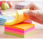 Hopax Cub notes adeziv 76x76mm 400 file culori neon (21012)