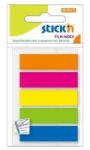 Hopax Index autoadeziv plastic 12x45mm 5 culori (21050)