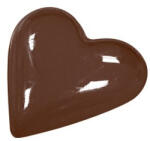 Martellato Valentin napi csokoládéforma (90-1001), kicsi szív, 18 adag, műanyag (K-Ma-90-1001)