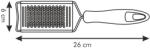 Tescoma Félkör reszelő, 26×6 cm, Presto (Sz-Te-420183)