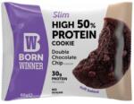 Born Winner Slim 50% High Protein Cookie [60 грама] Двоен шоколад с парченца