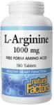 Natural Factors L-Arginine 1000 mg [180 Таблетки]