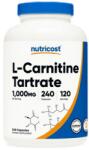 Nutricost L-Carnitine Tartrate 1000 mg [240 капсули]