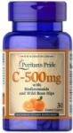 Puritan's Pride Vitamin C-500 mg with Bioflavonoids and Rose Hips [30 капсули]