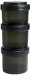 Smartshake Revive Storage Power Tower | Smart Powder Container ~ Black [200 + 200 + 150 мл]