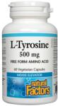 Natural Factors L-Tyrosine 500 mg [60 капсули]