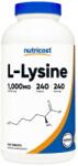 Nutricost L-Lysine 1000 mg [240 Таблетки]