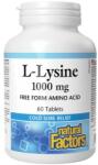Natural Factors L-Lysine 1000 mg [60 Таблетки]