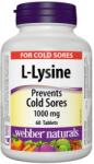 Webber Naturals L-Lysine 1000 mg [60 Таблетки]