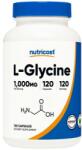 Nutricost L-Glycine 1000 mg [120 капсули]