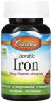 Carlson Labs Chewable Iron 30 mg [60 Дъвчащи таблетки] Ягода