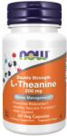 NOW L-Theanine 200 mg / Double Strength [60 капсули]