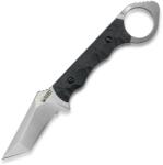 KUBEY WOLF E-CQC Fixed Blade Knife Black G10 Handle w/Kydex Sheath KU320A (KU320A)