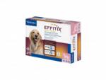 Virbac Pipete Antiparazitare Pentru Caini, Effitix Dog L (20-40 kg), 4 pipete