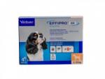 Virbac Pipete Antiparazitare Pentru Caini, Effipro Duo CT Dog S (2-10 kg), 4 x 0.67 ml