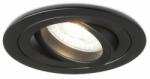 Rendl light studio PASADENA GU10 R süllyesztett lámpa fekete 230V GU10 50W (R14103) - kontaktor