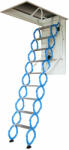 Fistar Elektromos padláslépcső, kihúzható, 3, 4 m, kék, acél vázzal