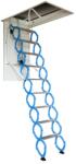 Fistar Elektromos padláslépcső, kihúzható, 3, 4 m, kék, alumínium vázzal