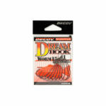 DEC Decoy Worm15 Dream Hook #1 Ns Black 9pcs/bag (jde41501)