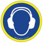Novap Jól látható címke: Viseljen hallásvédőt, műanyag