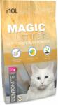 Magic Cat Cutie de gunoi Magic Litter Bentonite Ultra White Baby Powder 10L (003-227)