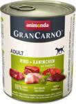 Animonda Konzerv Animonda Gran Carno Felnőtt marha és nyúl fűszernövényekkel 800g (B4-82767)