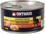 ONTARIO Ontariói konzerv csirkedarabok és zúzalékok 200g (214-2002)
