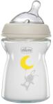 Chicco Chicco, NaturalFeeling, sticla anti-colic, debit lent, 0 luni+, 250 ml