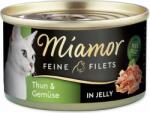 Miamor Feine Filets konzerv Felnőtt tonhal zöldségekkel zselében 100g (393-74047)