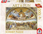 Schmidt Spiele 1000 db-os puzzle - Disputation of the Holy Sacrament 2024 (58527) (58527)