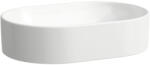 Laufen SAVOY Mosdótál, ovális, csaplyuk nélkül, Fehér H8129440001091 (H8129440001091)