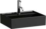 Laufen Kartell LAUFEN Mosdó, egy csaplyuk, középen, Fényes fekete H8153300201041 (H8153300201041)
