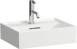 Laufen Kartell LAUFEN Mosdótál, alsó felülete csiszolt, egy csaplyuk, középen, Fehér LCC bevonattal H8183304001041 (H8183304001041)
