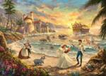 Schmidt Spiele 58036 - Disney - The Little Mermaid Celebration of Love, Thomas Kinkade - 1000 db-os puzzle (58036)