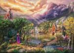 Schmidt Spiele 58037 - Disney - Snow White and the Queen, Thomas Kinkade - 1000 db-os puzzle (58037)