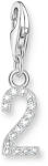 Thomas Sabo "2" szám charm - 2126-051-21 (2126-051-21)