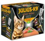 Julius-K9 Julius-K9 Adult Menu Special Pack (lazac-tonhal, csirke-pulyka szószban) macskák részére (12x100g) (315089)