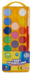  Vízfesték ASTRA 23, 5 cm 18 színű ajándék ecsettel - kreativjatek
