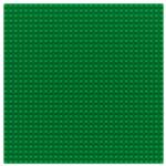 Sluban 25×25 cm-es alaplap építőjátékokhoz - zöld (M38-B0833C)