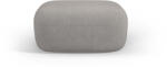 Micadoni Puf Jenny si tapiterie boucle, gri deschis (MIC_POUF_186_F1_JENNY7)