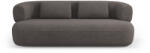 Micadoni Canapea Jenny cu 3 locuri si tapiterie boucle, gri (MIC_3S_186_F1_JENNY8) Canapea