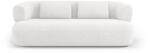 Micadoni Canapea Jenny cu 3 locuri si tapiterie boucle, alb ivory (MIC_3S_186_F1_JENNY1) Canapea