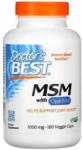 Doctor's Best BEST Vegan MSM 1000 mg | With OptiMSM [180 капсули]