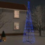 vidaXL kúp alakú karácsonyfa 3000 kék LED-del 230 x 800 cm (343515) - balena