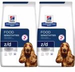Hill's Hill's PD Prescription Diet Canine z/d táplálékérzékenység 2x10kg