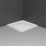 Radaway Delos C szögletes lapos zuhanytálca 90x90 fehér ajándék szifonnal SDC0909-01 (SDC0909-01)