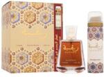 Lattafa Raghba set cadou Apă de parfum 100 ml + deodorant 50 ml unisex