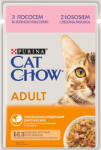 Cat Chow 52x85g Cat Chow Adult lazac csirke nedves macskatáp